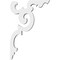 Ekena Millwork Benson Architectural Grade PVC Bracket, 5/8"W X 4"D X 6"H BKTP01X04X06BE - alternate 3